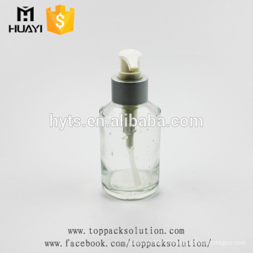 custom made body cream packaging empty lotion glass bottle